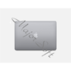 Kép 3/4 - Apple Macbook Pro 13.3" M1 CTO 8C CPU/8C GPU/16GB/256GB - Space grey - HUN KB