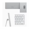 Kép 4/4 - Apple iMac 24"  Retina, 4.5K : Apple M1 8C CPU/7C GPU, 8GB/256GB - Silver (2021)