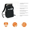 Kép 9/11 - DICOTA BASE XX D31792 Notebook hátizsák 13-15.6” BLACK