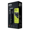 Kép 2/6 - BRAUN Series 3 300 borotva 3 rugalmas pengével, fekete