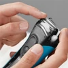 Kép 3/5 - BRAUN Series 3 ProSkin 3040s tölthető Wet&Dry elektromos borotva, kék