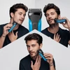 Kép 6/6 - BRAUN Series 3 Shave&Style 310BT Wet&Dry borotva precíziós szakállvágóval és 5 fésűvel, fekete/kék