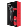 Kép 5/6 - BRAUN Series 5 50-R1000s Wet&Dry borotva, piros