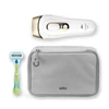 Kép 3/5 - BRAUN Silk-expert Pro 5 PL5014 IPL villanófényes szőrtelenítő készülék, Venus borotva és prémium neszesszer