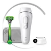 Kép 7/9 - BRAUN Silk-expert Pro 5 PL5115 IPL-készülék 3 kiegészítővel: széles fej, Gillette Body borotva, neszesszer (férfi)