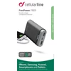 Kép 2/5 - Cellularline külső akkumulátor, hordozható, FREEPOWER , 7800 mAh, 2xUSB, fekete