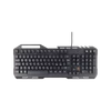 Kép 5/5 - DELTACO GAMING Billentyűzet GAM-042, keyboard, RGB backlight, USB, Nordic Layout, metal frame, black