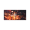 Kép 1/2 - DELTACO GAMING Egérpad GAM-098, DMP 420 Limited Edition X-Large Mousepad, 900x400x4mm, black with abstract pattern