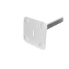 Kép 2/3 - DELTACO GAMING Fejhallgató állvány GAM-071-W, WA80 headphone stand, aluminum pole, white