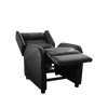 Kép 2/8 - DELTACO GAMING Gamer fotel GAM-087-B, DC 420 Armchair, artificial leather, recliner, 49cm wide seat cushion, black