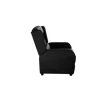 Kép 6/8 - DELTACO GAMING Gamer fotel GAM-087-B, DC 420 Armchair, artificial leather, recliner, 49cm wide seat cushion, black