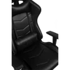 Kép 3/8 - DELTACO GAMING Gamer szék GAM-096, Gaming chair in artificial leather, ergonomic, 5-point wheelbase, high back, black