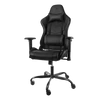 Kép 1/8 - DELTACO GAMING Gamer szék GAM-096, Gaming chair in artificial leather, ergonomic, 5-point wheelbase, high back, black