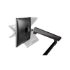 Kép 8/9 - DELTACO GAMING Konzol GAM-102, Dual Monitor Spring-Assisted Pro, for 17-32" monitors, VESA 75x75/100x100, black