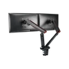 Kép 9/9 - DELTACO GAMING Konzol GAM-102, Dual Monitor Spring-Assisted Pro, for 17-32" monitors, VESA 75x75/100x100, black