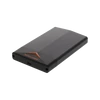 Kép 1/4 - DELTACO GAMING SSD/HDD KÜLSŐ HÁZ GAM-091, USB-C 3.1 Gen 2 2.5 "SATA / SSD Enclosure, Max 2TB HDD, Orange LED, Black