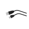 Kép 1/2 - HAMA ADATKÁBEL TYPE-C/USB A "PINNAPPLE", FÉM SZÖVETES, 1M, FEKETE