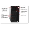 Kép 2/4 - LENOVO torony szerver ThinkSystem ST250 (2.5"). 4C E-2224 3.4Ghz, 1x16GB, NoHDD, SW RAID, XCC: S, (1+1).