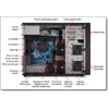 Kép 4/4 - LENOVO torony szerver ThinkSystem ST250 (2.5"). 4C E-2224 3.4Ghz, 1x16GB, NoHDD, SW RAID, XCC: S, (1+1).