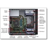 Kép 4/4 - LENOVO torony szerver ThinkSystem ST50 (3.5"). 4C E-2224G 3.5Ghz, 1x8GB, 2x 480GB SSD, Software RAID.