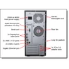 Kép 3/4 - LENOVO torony szerver ThinkSystem ST50 (3.5"). 6C E-2226G 3.4Ghz, 1x16GB, 2x 480GB SSD, Software RAID.