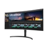 Kép 2/8 - LG ívelt monitor 38" - 38WN75C 3840x1600, 21:9, 300 cd/m2, HDMIx2, DisplayPort, HDR10, állítható magasság