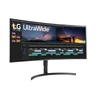 Kép 3/8 - LG ívelt monitor 38" - 38WN75C 3840x1600, 21:9, 300 cd/m2, HDMIx2, DisplayPort, HDR10, állítható magasság