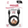 Kép 2/2 - MAXELL adatkábel, Jelleez, USB-C, fekete