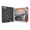 Kép 2/3 - MAXELL bluetooth headset fejhallgató, BT800, Hi-RES, kék-narancssárga