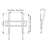 Kép 6/7 - MULTIBRACKETS Fali konzol, M Universal Tilt Wallmount SD MAX 800x600 (63-110", 125kg)