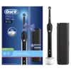 Kép 2/5 - ORAL-B PRO 750 Black Elektromos Fogkefe (CrossAction fejjel + utazótok)