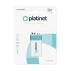 Kép 1/3 - PLATINET 9V-os elem, PRO, 6LR61 bliszteres