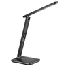 Kép 1/2 - PLATINET Asztali lámpa 14W digitális idő és hőmérséklet kijelzés, beépített USB töltő - fekete