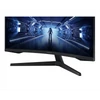 Kép 4/18 - SAMSUNG Ívelt Gaming 144Hz VA monitor 27" G55T, 2560x1440, 16:9, 250cd/m2, 1ms, DisplayPort/HDMI