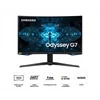 Kép 1/26 - SAMSUNG Ívelt Gaming 240Hz VA monitor 31.5" G75T, 2560x1440, 16:9, 600cd/m2, 1ms, 2xDisplayPort/HDMI/2xUSB, Pivot