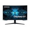 Kép 2/26 - SAMSUNG Ívelt Gaming 240Hz VA monitor 31.5" G75T, 2560x1440, 16:9, 600cd/m2, 1ms, 2xDisplayPort/HDMI/2xUSB, Pivot