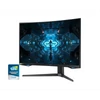 Kép 6/26 - SAMSUNG Ívelt Gaming 240Hz VA monitor 31.5" G75T, 2560x1440, 16:9, 600cd/m2, 1ms, 2xDisplayPort/HDMI/2xUSB, Pivot