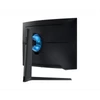 Kép 12/26 - SAMSUNG Ívelt Gaming 240Hz VA monitor 31.5" G75T, 2560x1440, 16:9, 600cd/m2, 1ms, 2xDisplayPort/HDMI/2xUSB, Pivot
