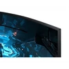 Kép 18/26 - SAMSUNG Ívelt Gaming 240Hz VA monitor 31.5" G75T, 2560x1440, 16:9, 600cd/m2, 1ms, 2xDisplayPort/HDMI/2xUSB, Pivot