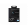 Kép 5/16 - SAMSUNG Hordozható SSD T7 Touch USB 3.2 1TB (Fekete)