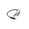Kép 3/4 - Speedlink SL-170302-BK fekete fejhallgató jack HQ adapter