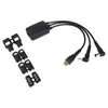 Kép 2/4 - TARGUS Kábel ACC984EUX, 3-Way DC Charging Hydra Cable - Black