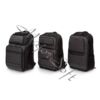 Kép 7/8 - TARGUS Notebook hátizsák TSB913EU, CitySmart 12.5 13 13.3 14 15 15.6" Professional Laptop Backpack - Black/Grey