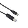 Kép 1/2 - TARGUS USB Kábel ACC924EUX, USB-C To USB-B 3.1 Gen2 10Gbps (1m Cable 3A) - Black