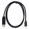 Kép 2/2 - TARGUS USB Kábel ACC924EUX, USB-C To USB-B 3.1 Gen2 10Gbps (1m Cable 3A) - Black
