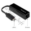 Kép 2/5 - TARGUS Cable & Adapter / USB-C to Gigabit Ethernet Adapter - Black