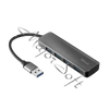 Kép 4/4 - TRUST 4 portos USB 3.2 Gen1 hub 23327 (Halyx Aluminium 4-Port USB 3.2 Hub)