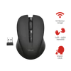 Kép 1/8 - TRUST Vezeték nélküli csendes optikai egér 21869 (Mydo Silent Click Wireless Mouse - black)