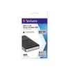 Kép 3/4 - VERBATIM 2,5" külső HDD, 1TB, USB 3.1, 256 bit AES hardveres titkosítás, GDPR, "Secure Portable", fekete