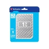 Kép 2/3 - VERBATIM  2,5" külső HDD, 2TB,  USB 3.0, VERBATIM "Store n Go, ezüst